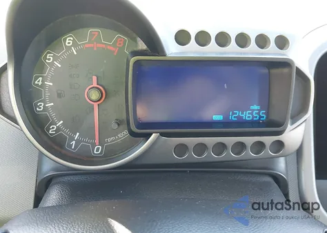 2012 Chevrolet Sonic 2Lt из США, поврежденный, VIN 1G1JC5SH4C4184683